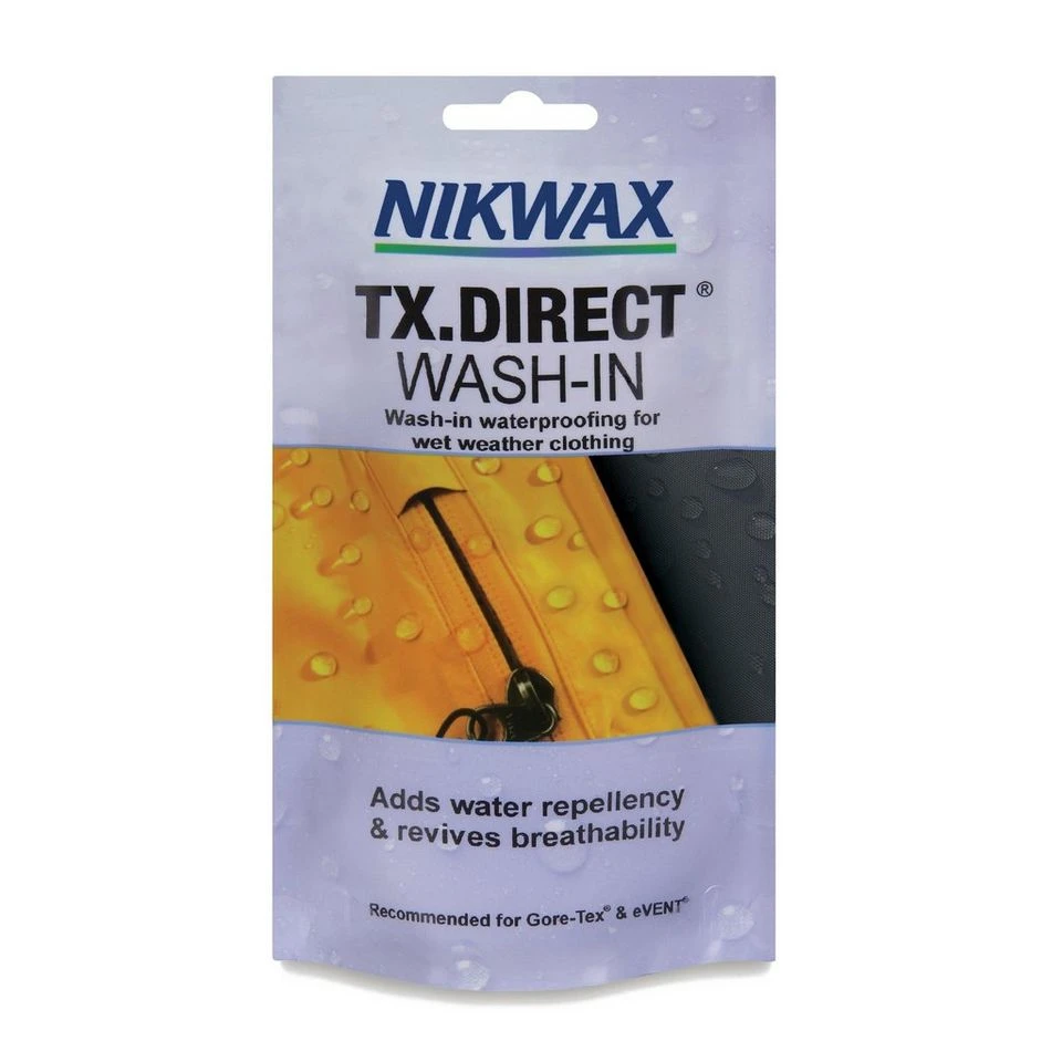 Nikwax Wash-In TX Direct® Handy Pouch (100ml) 4 Nikwax Wash-In TX Direct® Handy Pouch (100ml) - Image 2