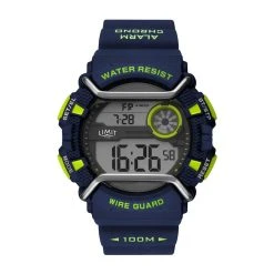 Limit Digital Watch Blue/Lime Face -SCARPA Sales go 337810 z