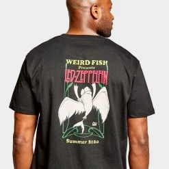 Weird Fish Men's 'Led Zeppelfin' Artist T-Shirt -SCARPA Sales go 348292 e
