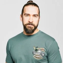 Weird Fish Mens' Motorcycle Frog Art T-shirt -SCARPA Sales go 377475 d