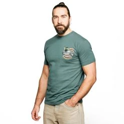 Weird Fish Mens' Motorcycle Frog Art T-shirt -SCARPA Sales go 377475 z