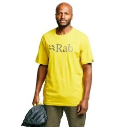 Rab Men’s Stance Logo Short Sleeve T-Shirt -SCARPA Sales go 381818 z