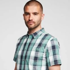 Weird Fish Men’s Dunster Short Sleeve Organic Cotton Shirt -SCARPA Sales go 521405 d