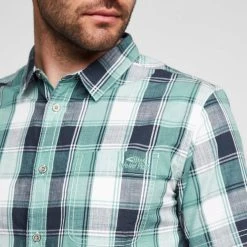 Weird Fish Men’s Dunster Short Sleeve Organic Cotton Shirt -SCARPA Sales go 521405 e