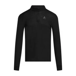 Odlo Men's Eco Active Warm Long Sleeve Half Zip Baselayer Top -SCARPA Sales go 576352 u