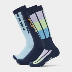 Dublin 3 Pack Socks Blueberry Navy Horse Face -SCARPA Sales go 591568 c