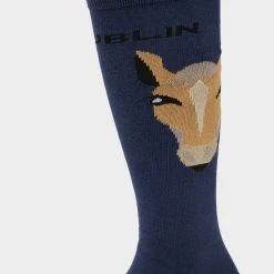 Dublin 3 Pack Socks Blueberry Navy Horse Face -SCARPA Sales go 591568 d