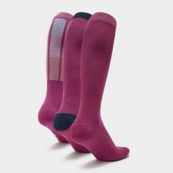 Dublin 3 Pack Socks Red Violet Horse Face -SCARPA Sales go 591571 c